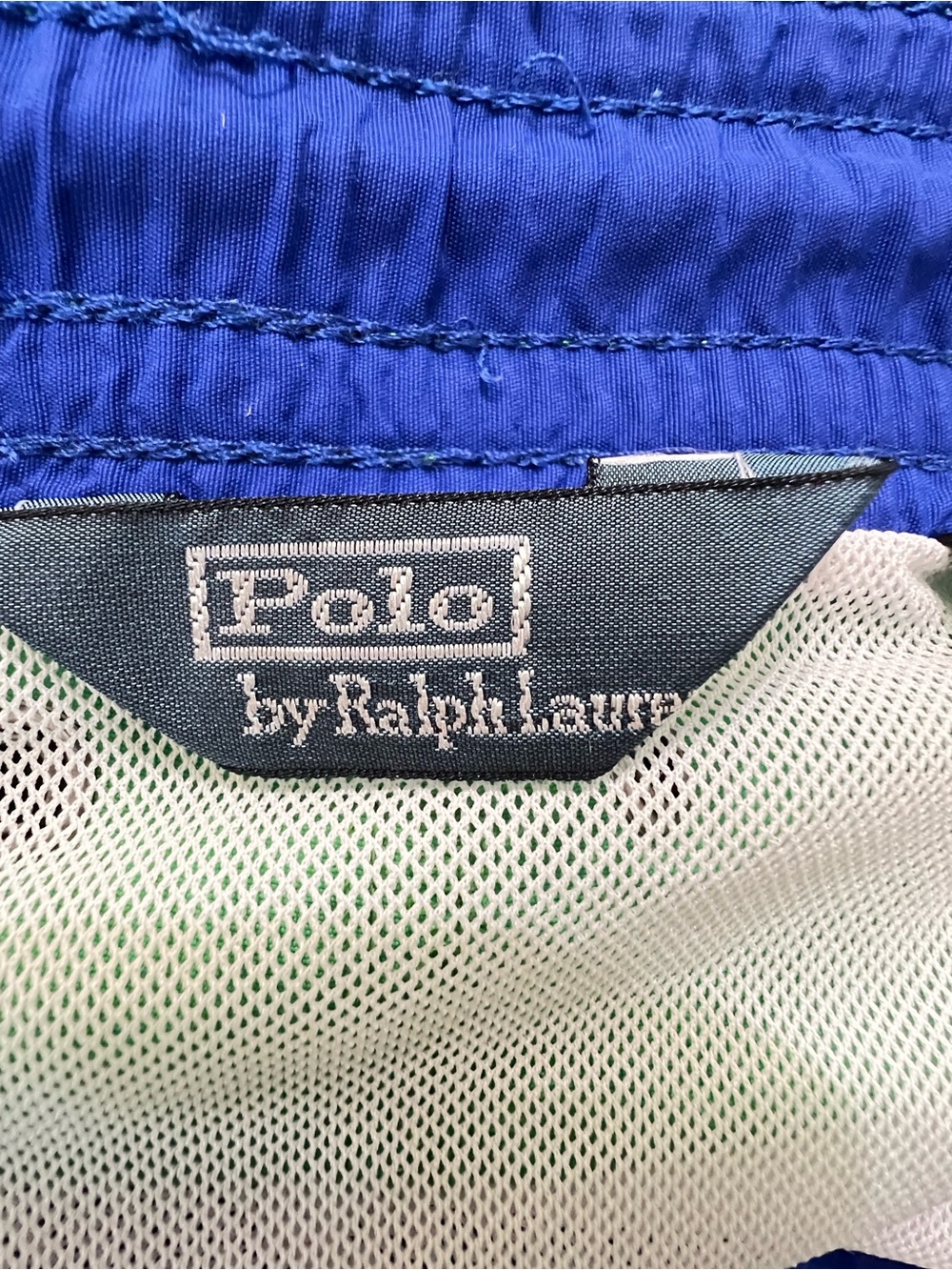 Polo by Ralph Lauren Green Swim Trunks Preppy Size XL - Picture 10 of 15